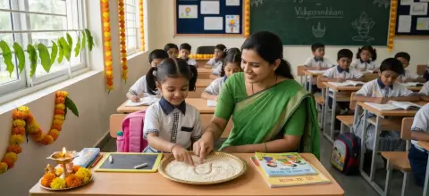 Traditional Day to Start Your Child's Education Journey